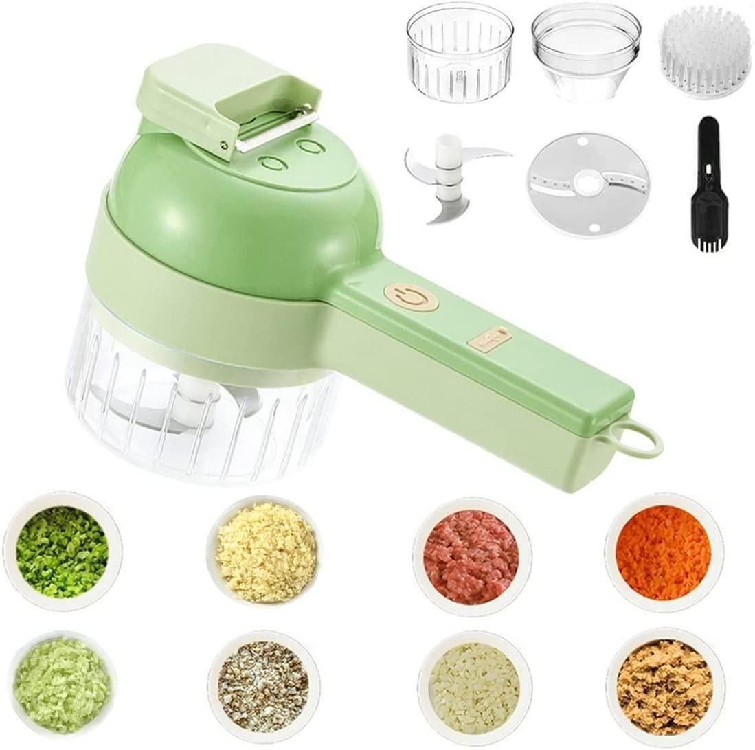 Portable Electric Vegetable Cutter (full set)