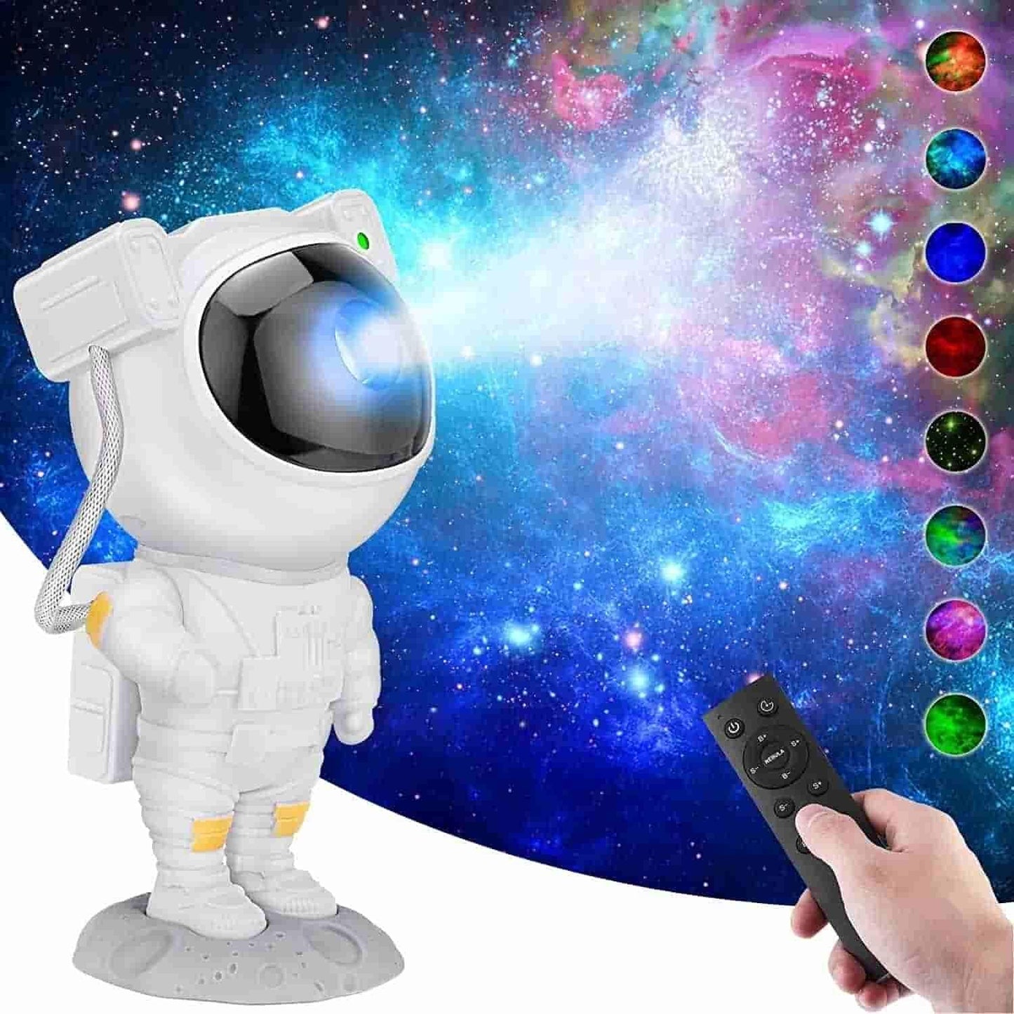 Astronaut Galaxy Projector - 360 Head Rotation (remote control)